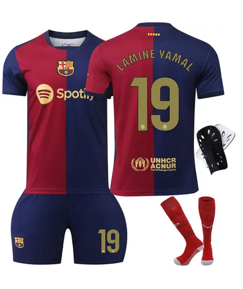 Футбольна форма Barcelona Lamine Yamal 19 сезон 2024-2025. Дитяча.
