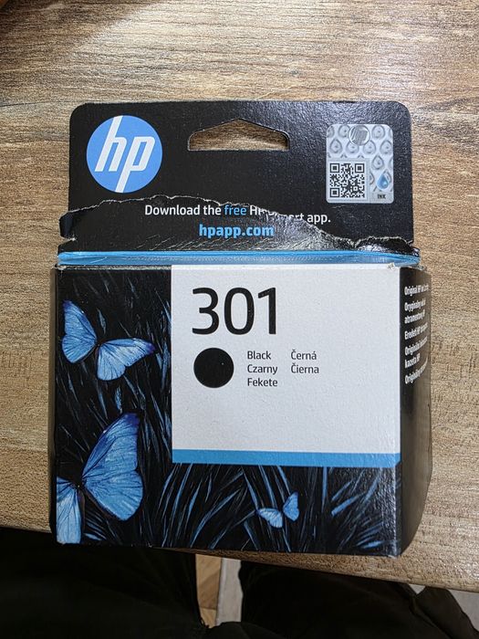 Tusz do drukarki Hp301 czarny
