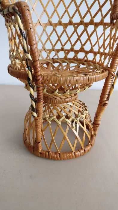 Cadeira artesanal de verga (miniatura)