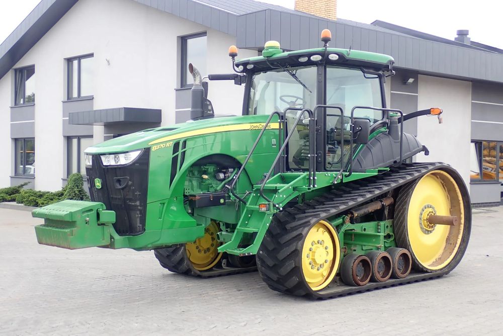John Deere 8370 RT  gąsienica, nawigacja GPS
