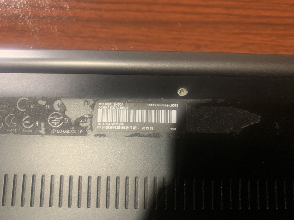 Ультрабук Asus BU400a на запчастини