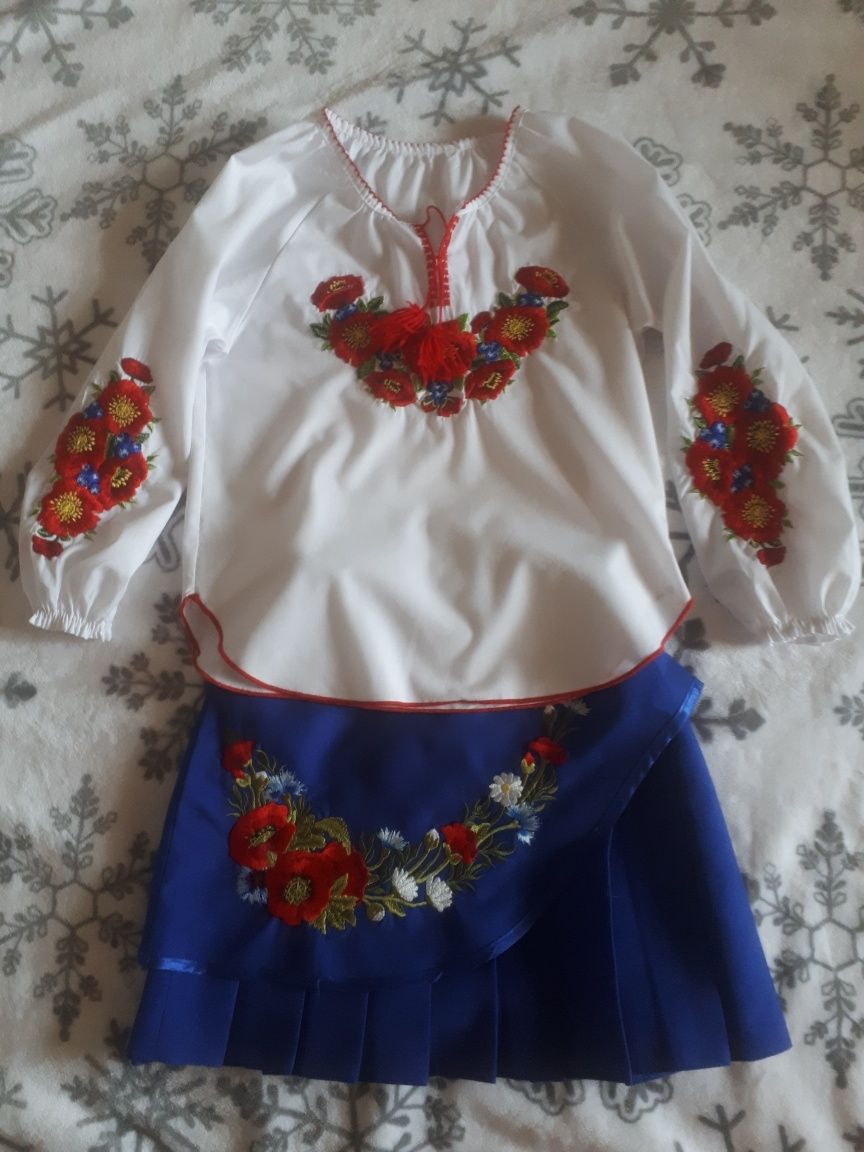 Вишиванка та спідниця