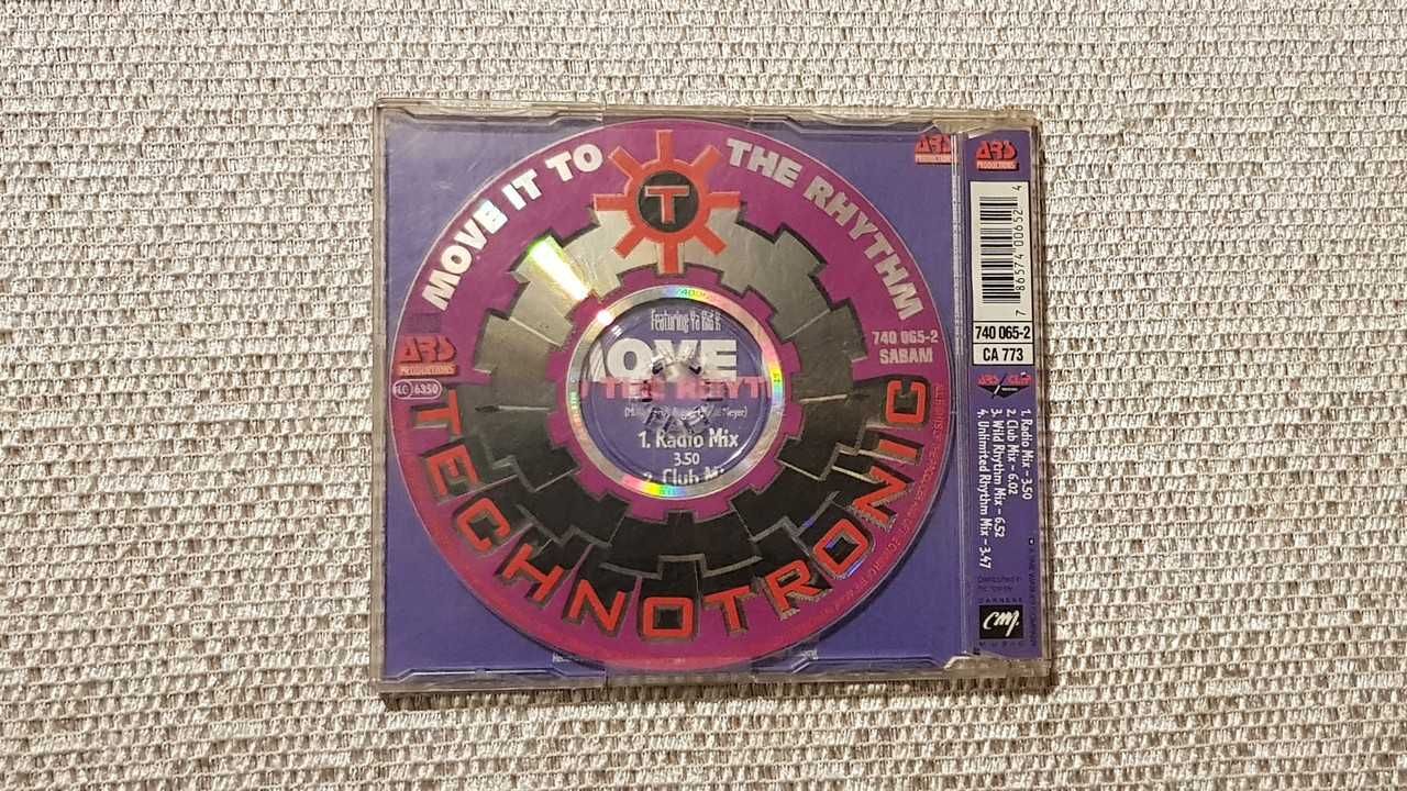TECHNOTRONIC Move It To The Rhythm Singiel Maxi CD [1994]