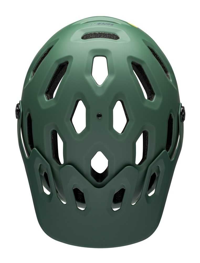 Kask BELL SUPER 3R MIPS M L Matte Dark Green infrared