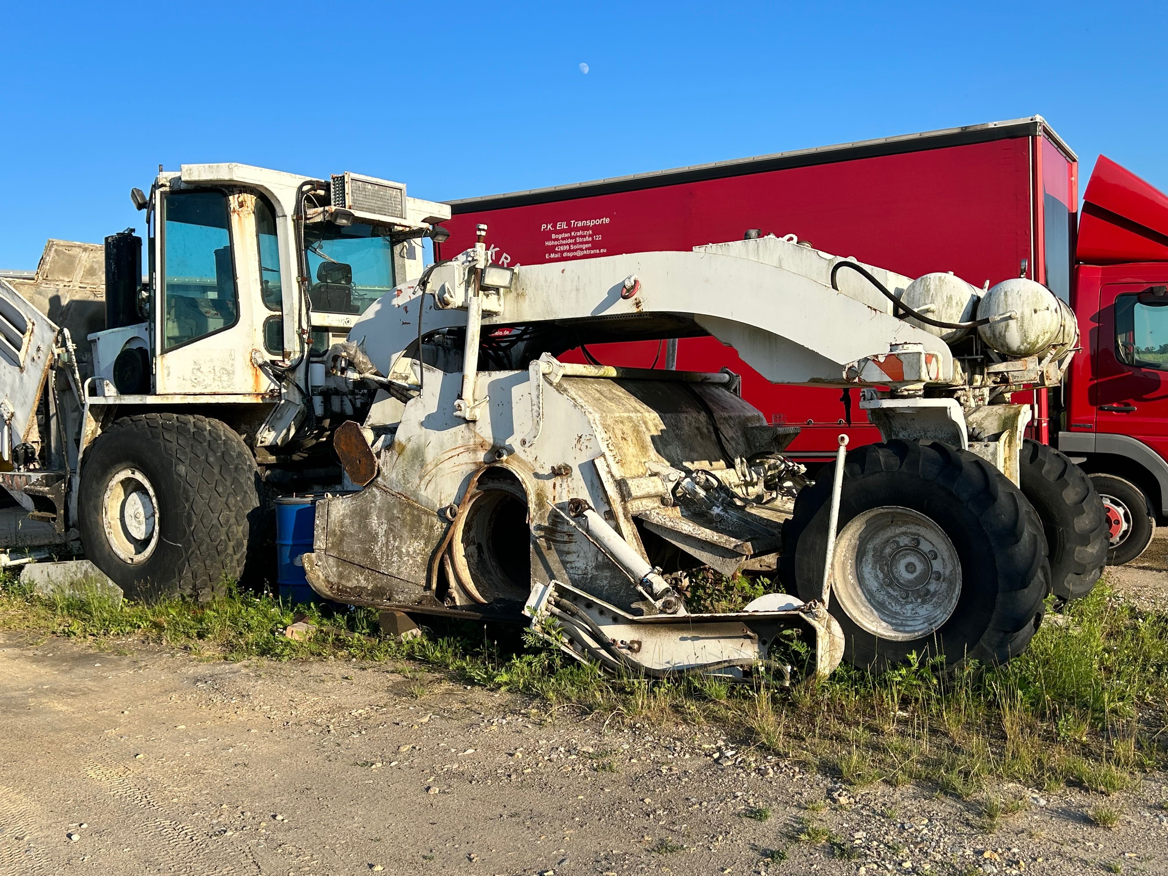 Hamm raco 350 Stabilizator  gruntu koła michelin  felga opona części