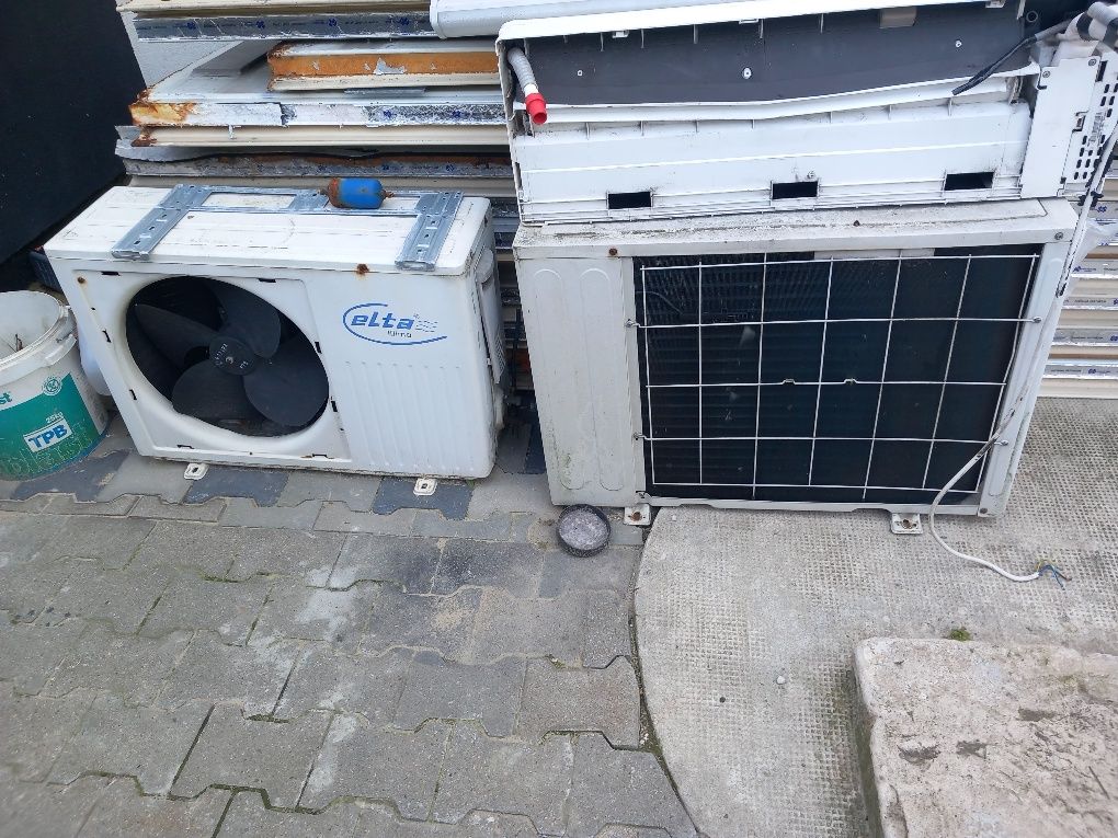 Dwa klimatyzatory używane