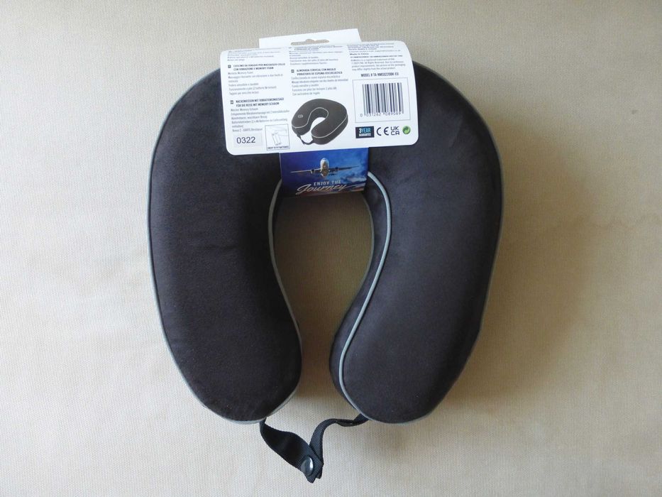 Homedics TA-NMSQ220BK-EU masażer do karku poduszka podróżna rogal
