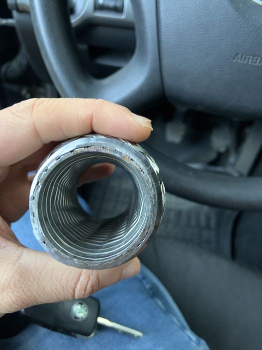 Гофра глушника нова