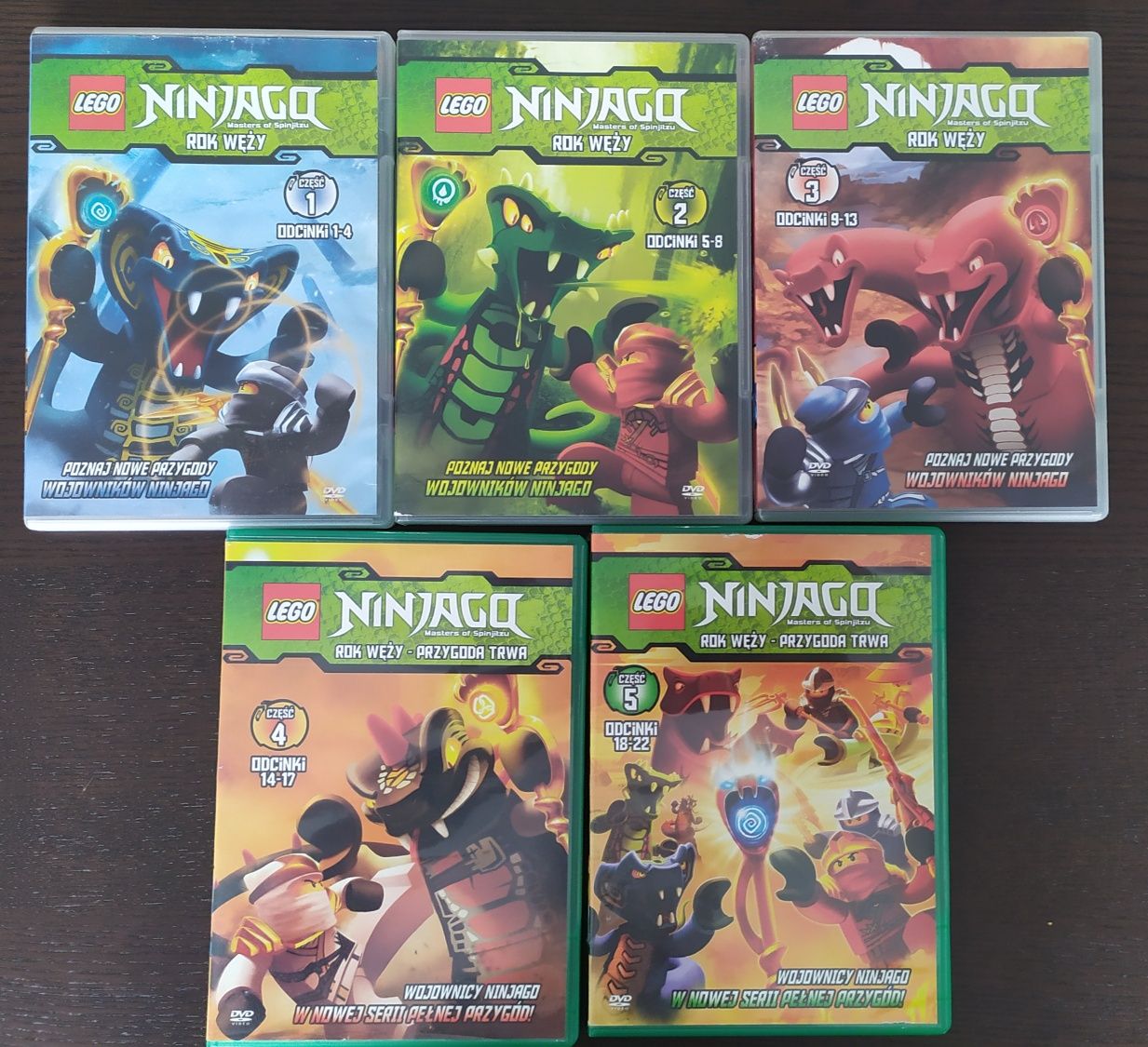 Ninjago Rok Węży DVD