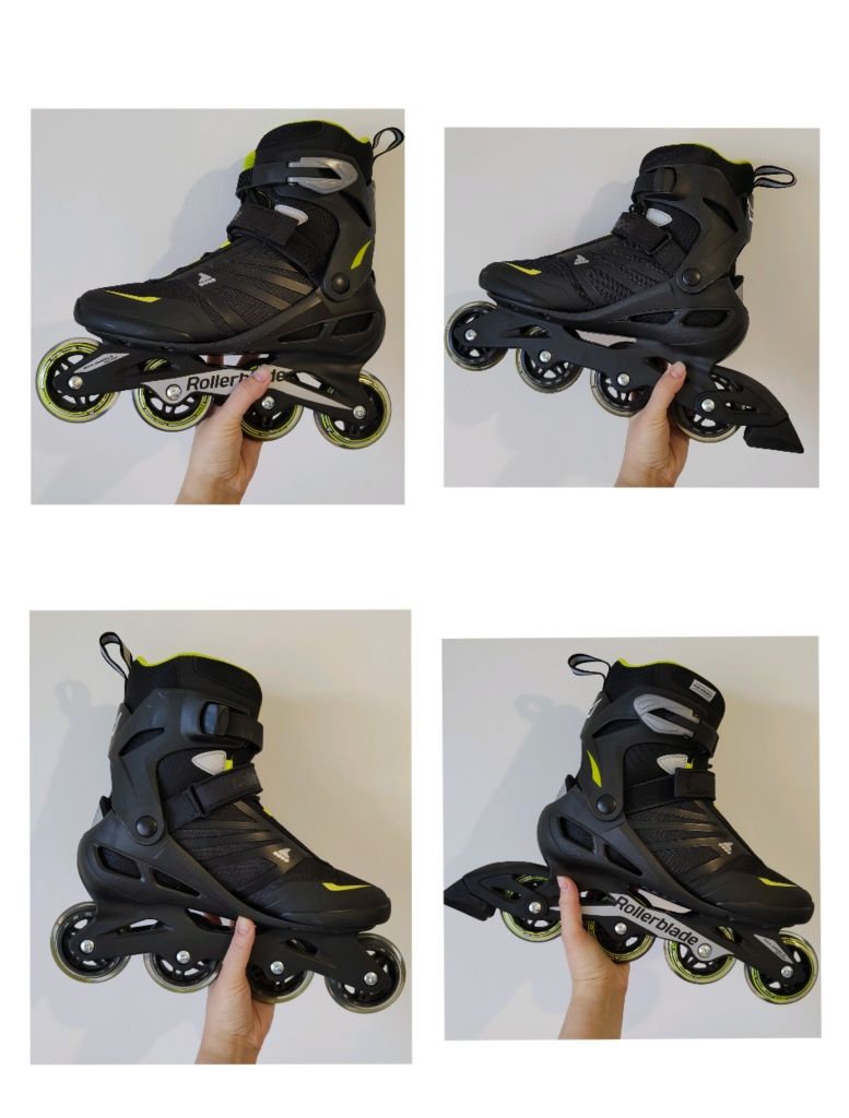 Rolki rozm. 42 Jak NOWE rollerblade spiritblade 80 W