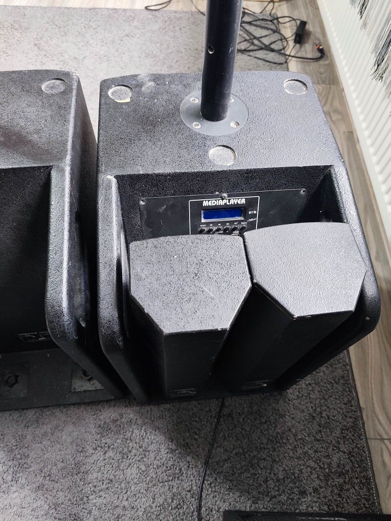 Nagłośnienie słupkowe 2+2 estradowe imprezowe VONYX VX1050BT