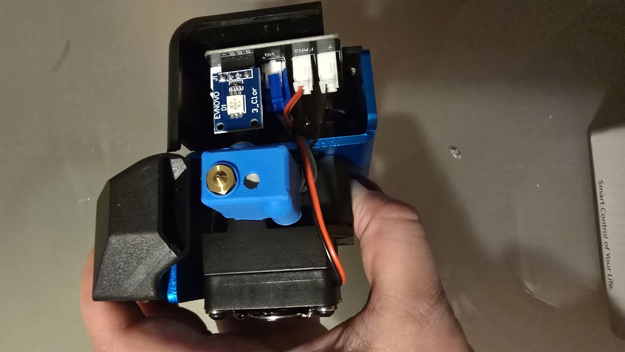 Cabeça impressora 3D