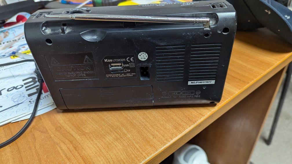 Radio,MP3,baterię,230v