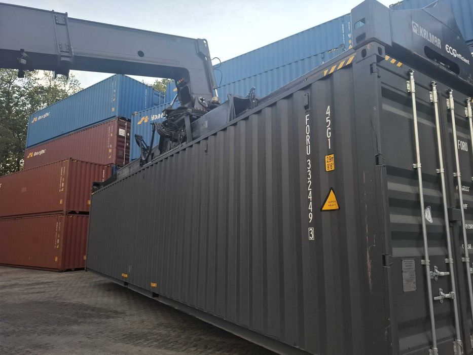 Kontener morski 40'HC 12m magazyn nowy One Way