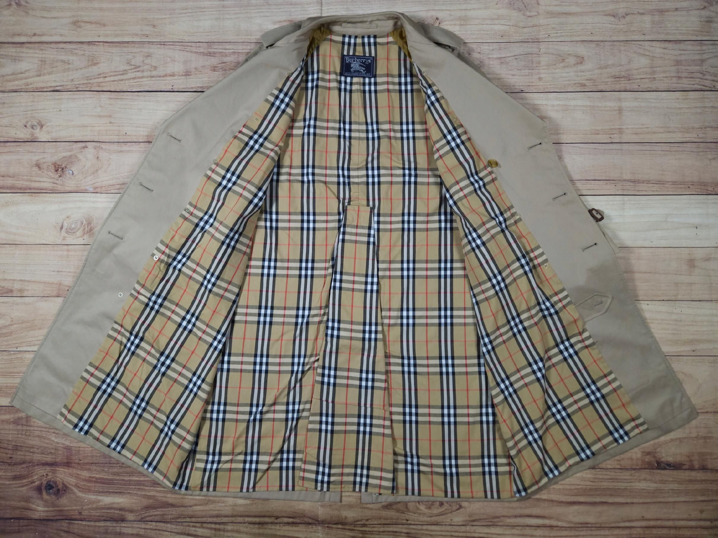 BURBERRY Płaszcz Trencz Męski Beżowy r. 2XL