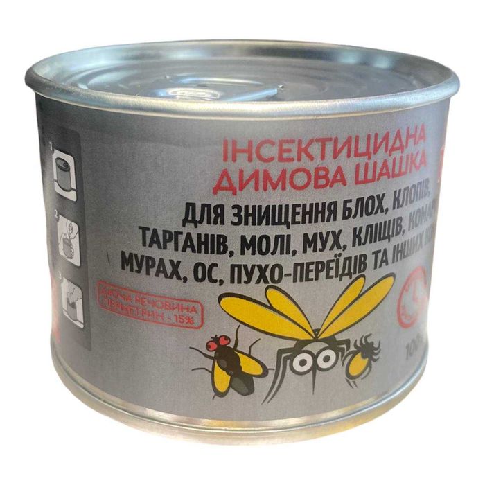 Інсектицидна димова шашка МАМО, 100 г