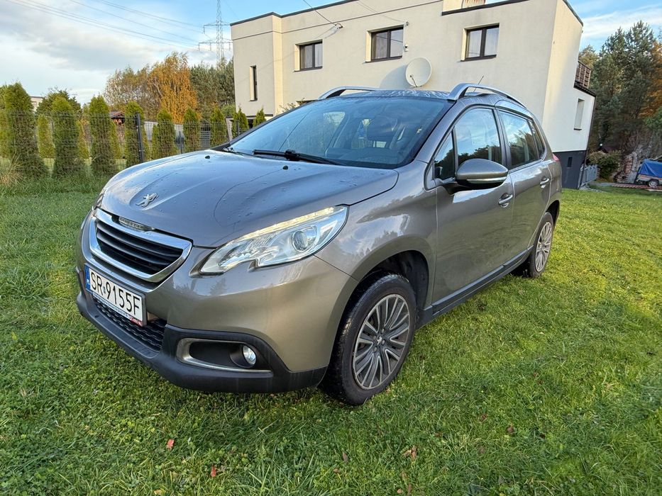 Peugeot 2008 Peugeot 2008, Polski salon, oryginalny lakier, serwis ASO, 2 kpl opon
