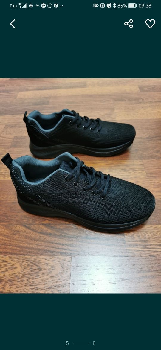 Super Lekkie Wygodne Adidasy Męskie Na Codzień Do Biegania