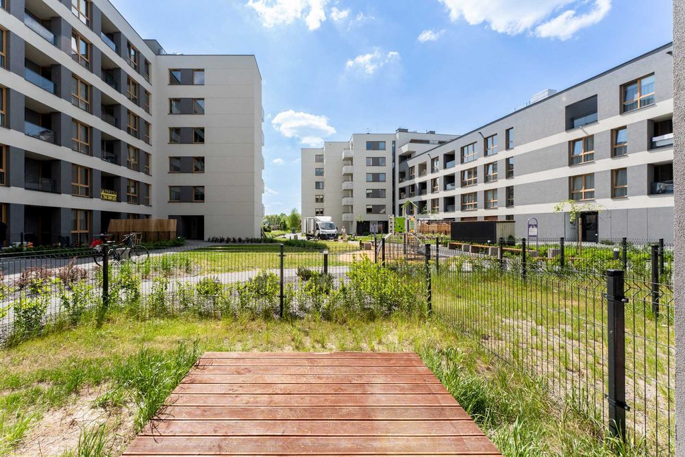 Piltza40b-nowy blok i nowe mieszkanie,33m2+taras+ogródek-od 01.12.2025