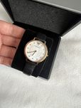 Zegarek Emporio Armani czarno-złoty