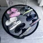 Crocs white black