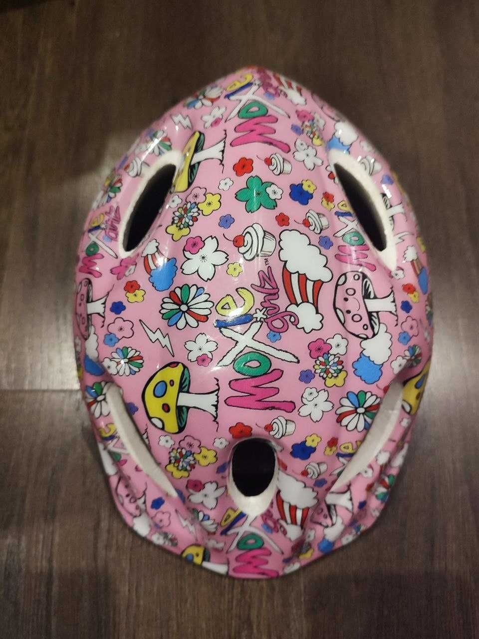 Защитный детский шлем для девочки