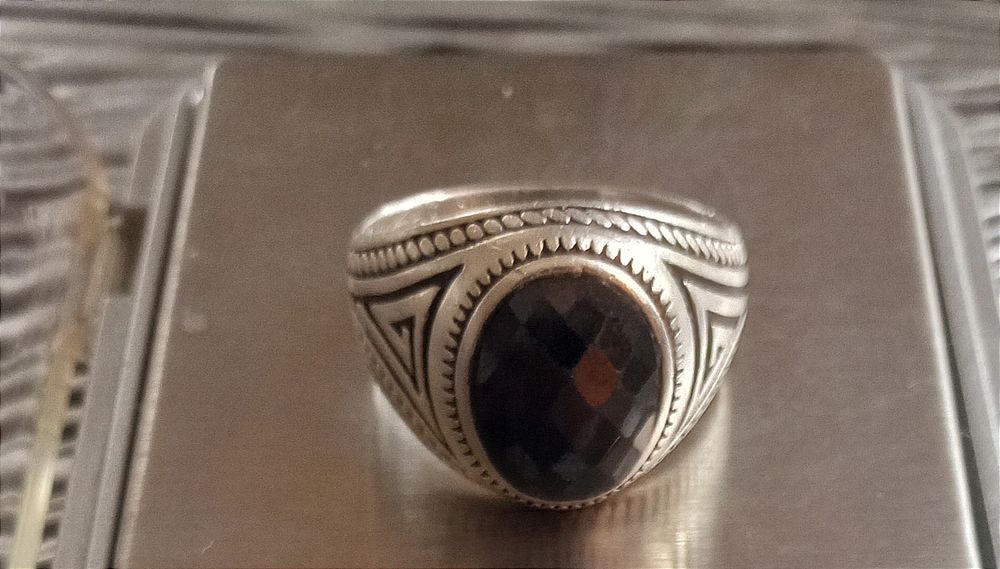 Srebro sygnet męski