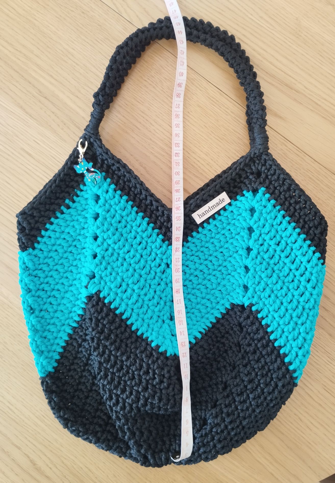Mała torebka handmade szydełko