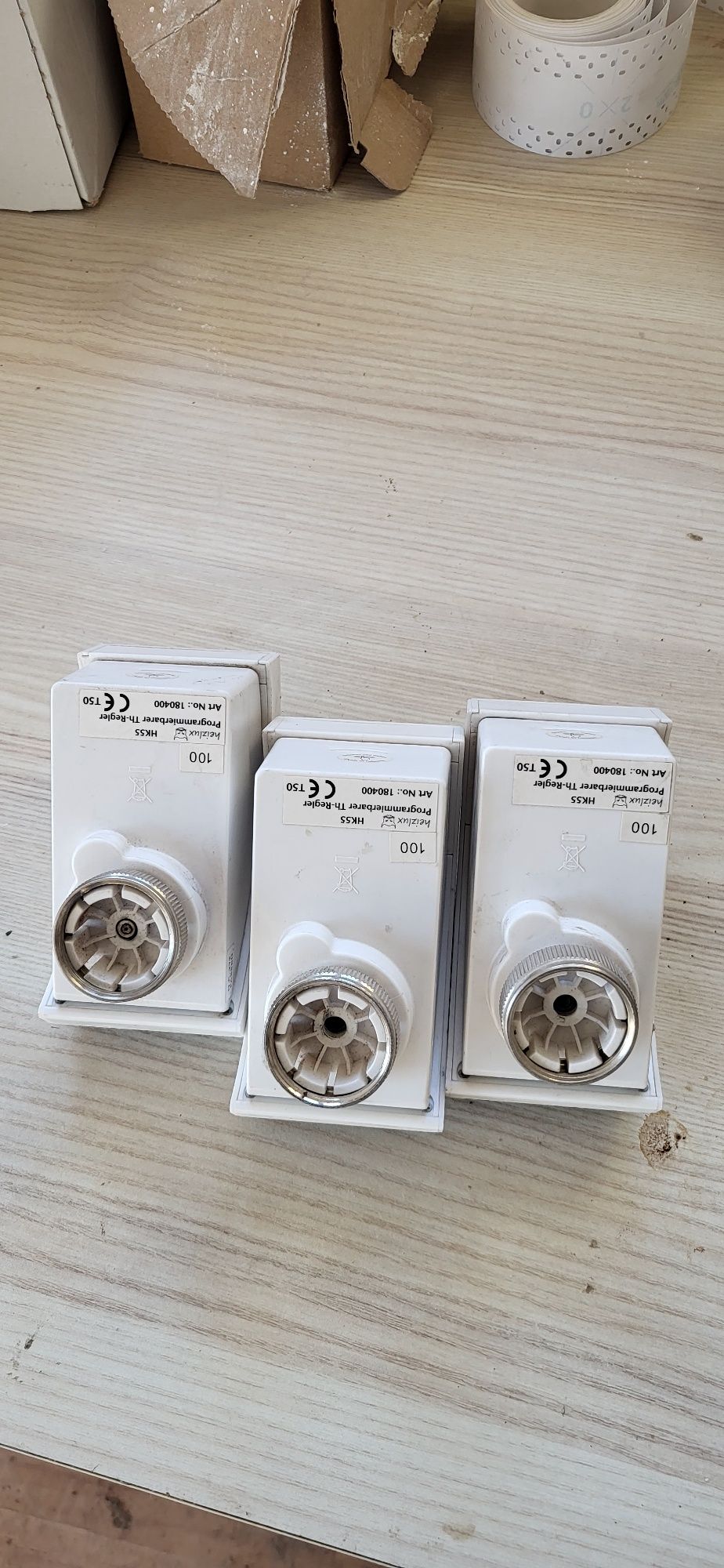 Elektroniczne termostaty grzejnikowe