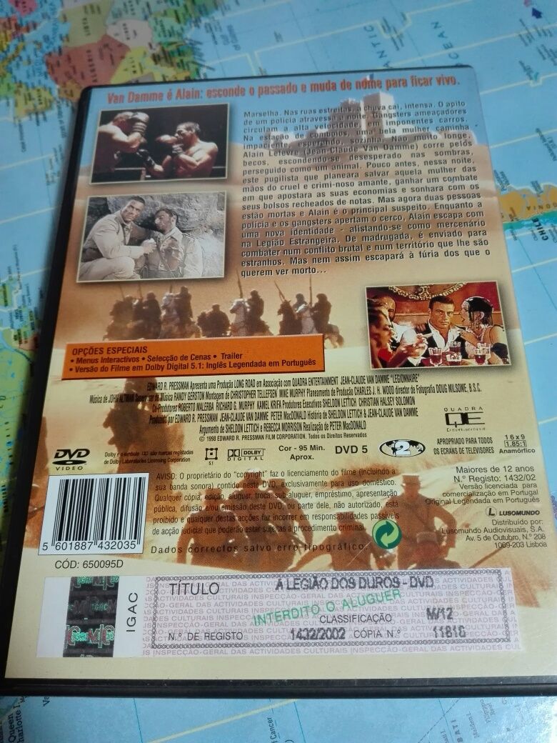 DVD A Legião dos Duros Jean Claude Van Damme