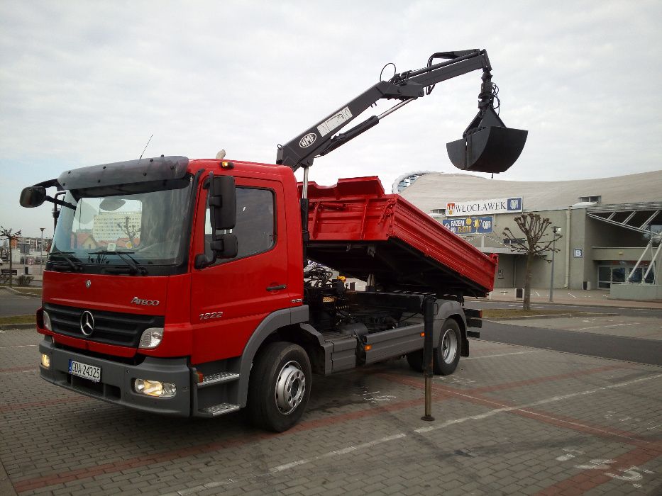 HDS wywrotka ziemia gruz wywóz żwir drewno Włocławek