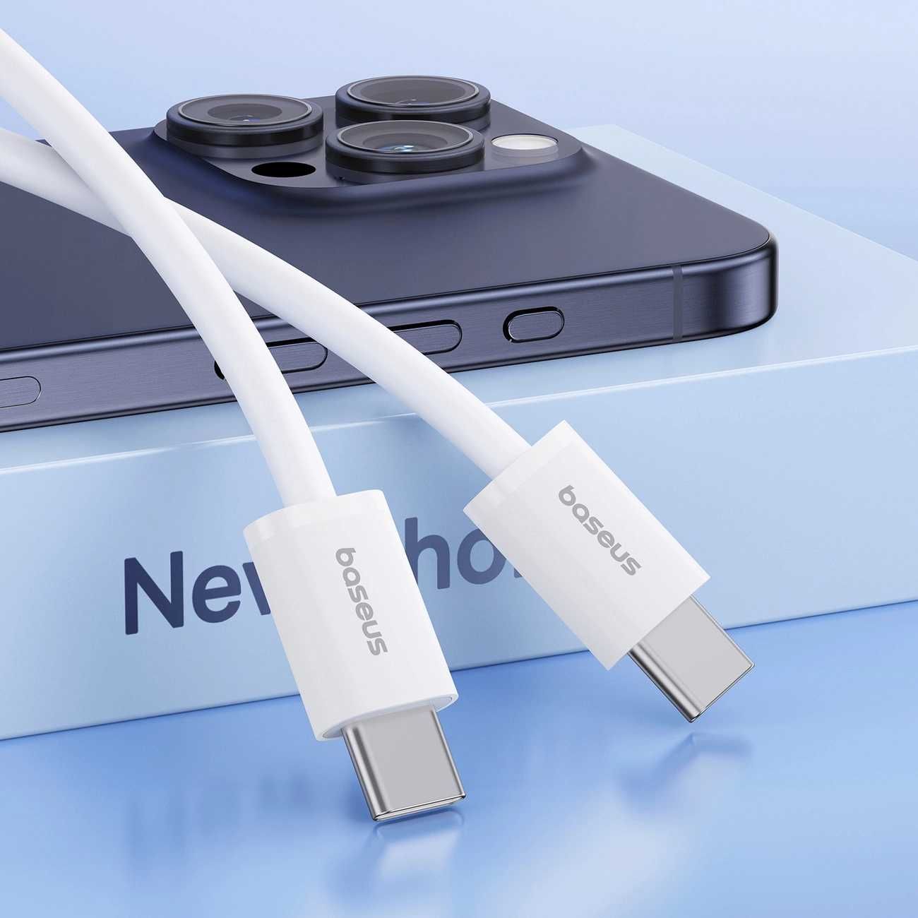 Kabel Baseus Superior ll USB-C -USB-C 30W 1m do iPhone 15 16 Sklep Wwa