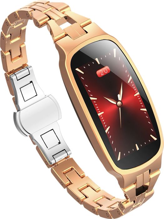 Smartwatch Frequência Cardíaca Relógio para Mulheres, resistente água.