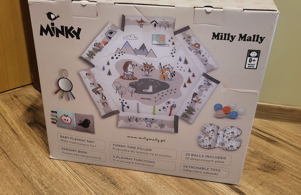 Mata edukacyjna dla dziecka Minky