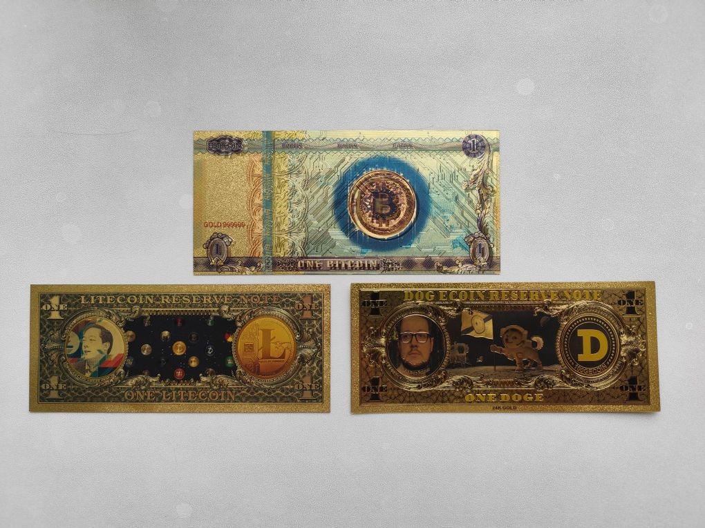 Bitcoin, Dogecoin, Litecoin  + ПОДАРУНОК!