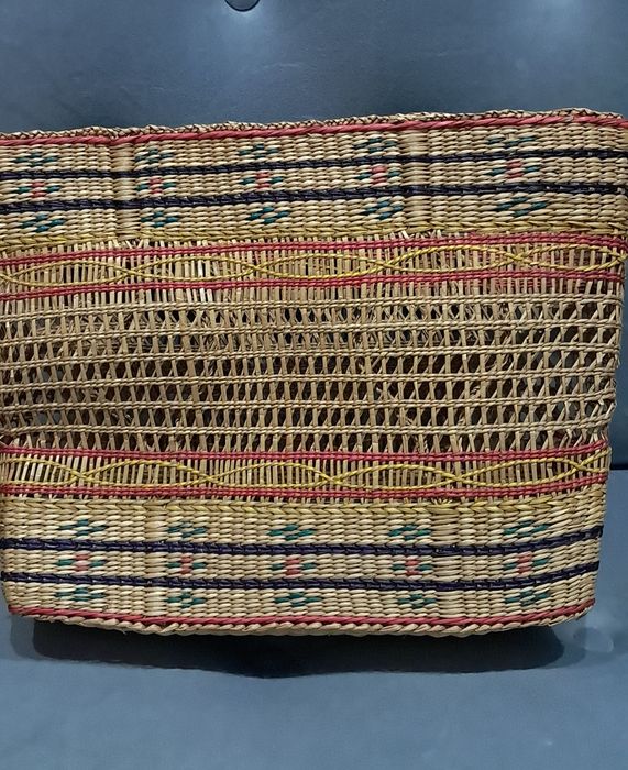 Ręcznie robiony koszyk w stylu boho