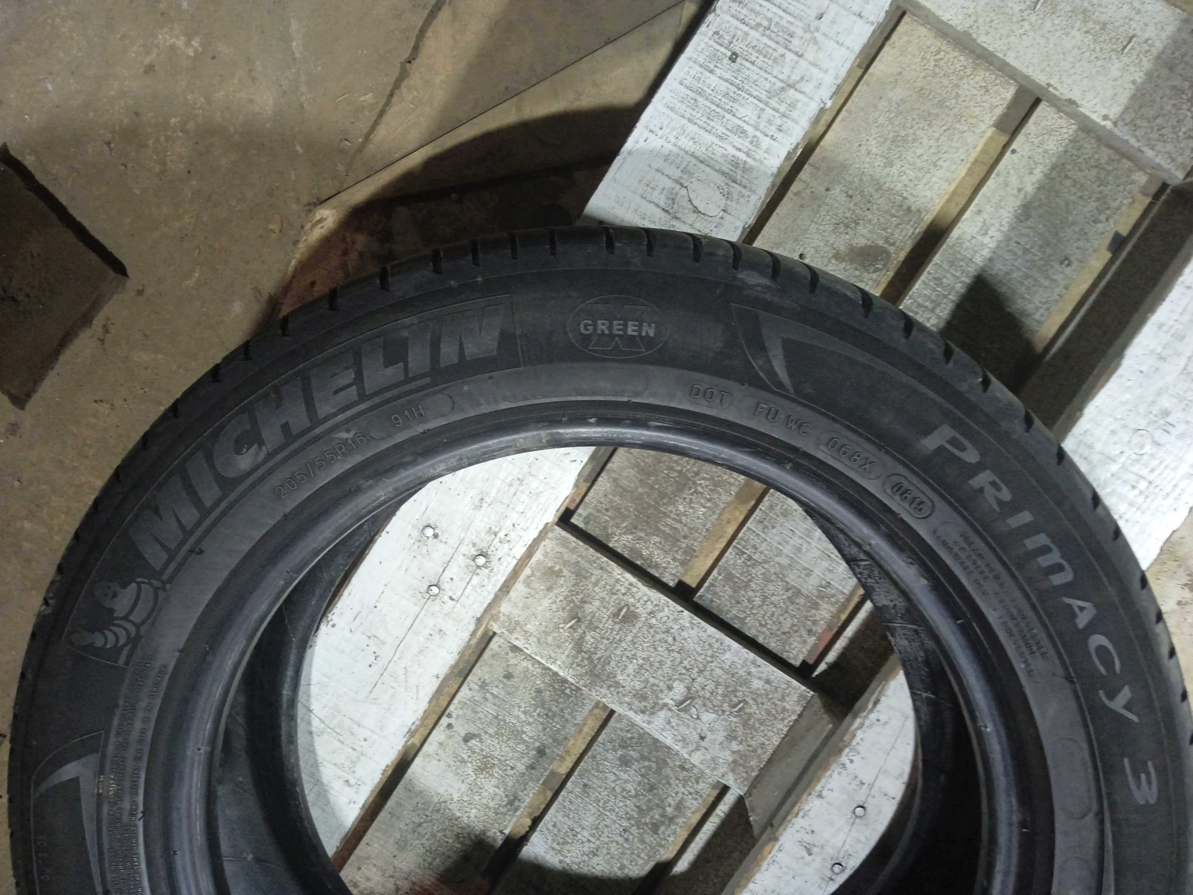 Літо 205/55 R16 michelin primacy 3, ціна за пару 1800 грн