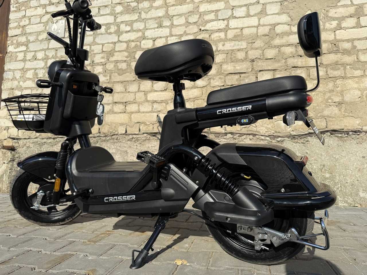 Crosser CR2/CR1 600W20A 60V Електроскутер велоскутер 2025 Черный