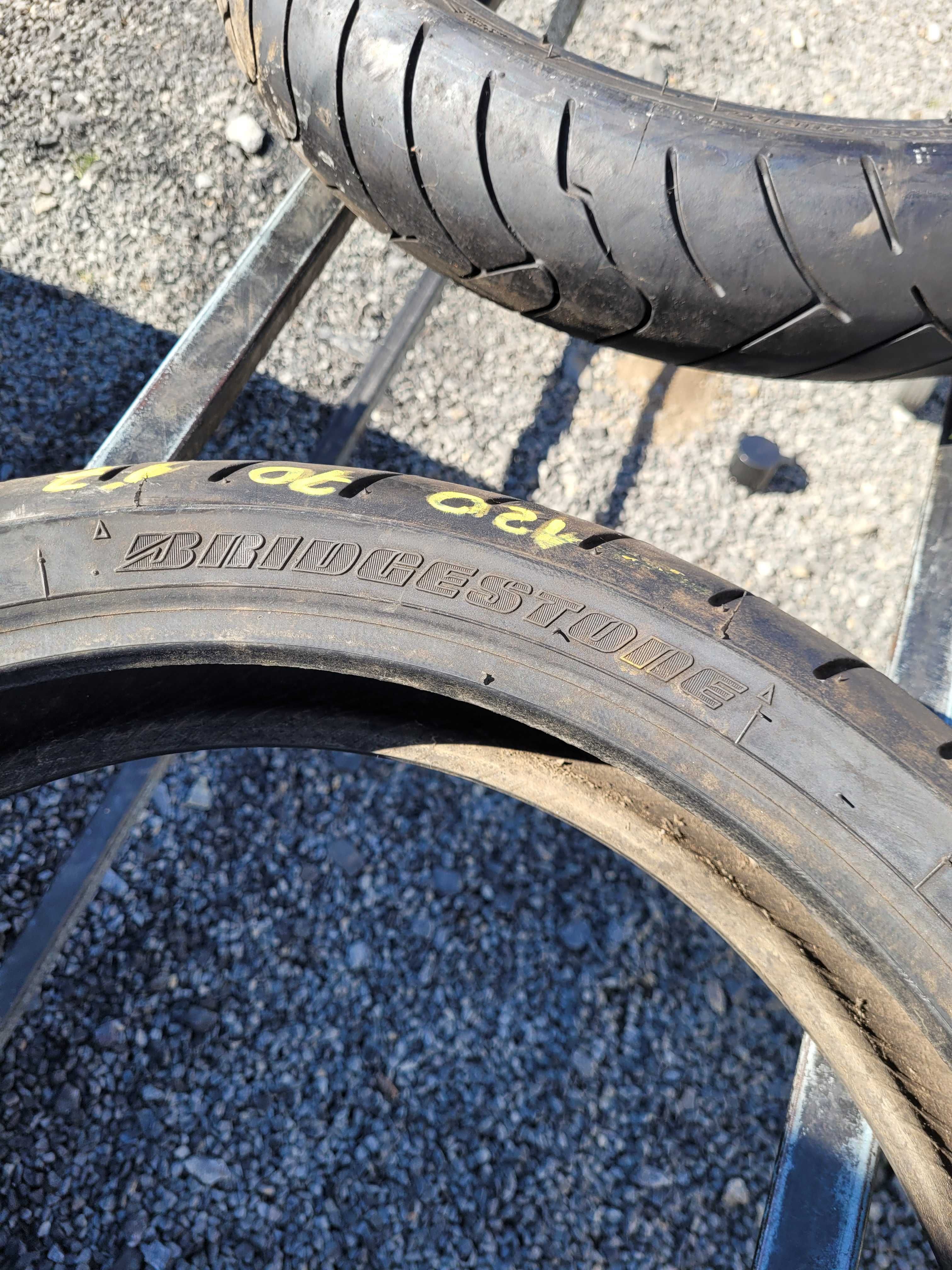 WYSYŁKA Opona Motocyklowa 120 70 R17 Bridgestone Battlax BT023F