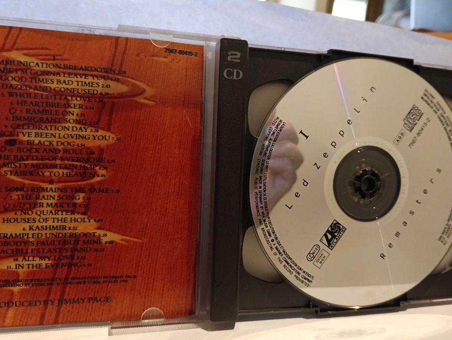 cd Led Zeppelin ( Remasters ) 2cd's