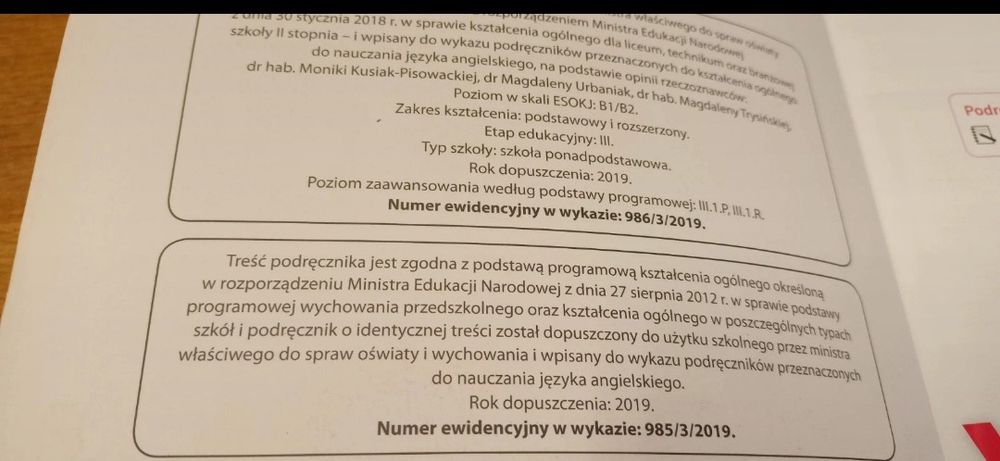 Komplet-Podręcznik Vision 3 plus zeszyt ćwiczeń