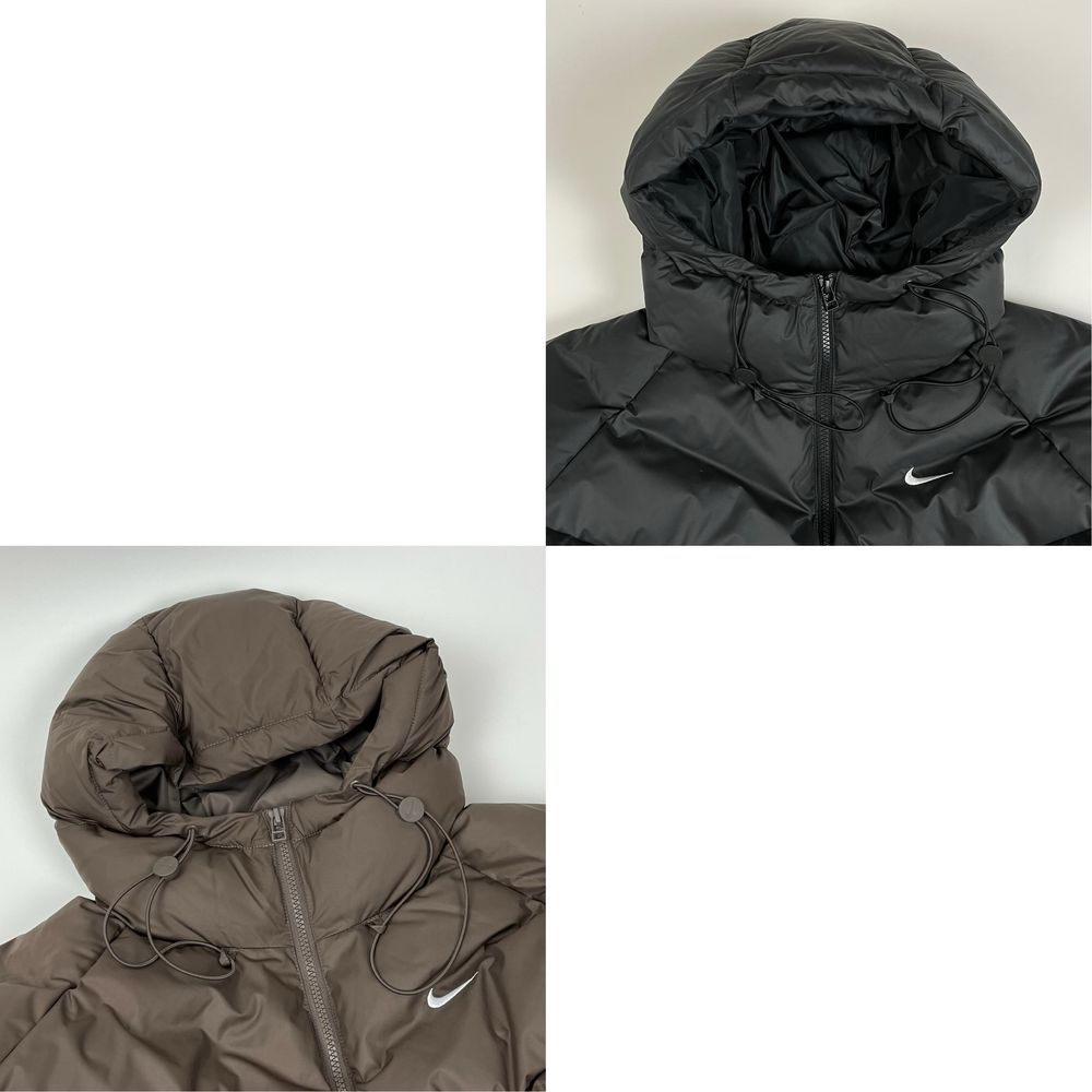 ОРИГІНАЛ пуховик Nike Sportswear Windpuffer жіночий чорний коричневий