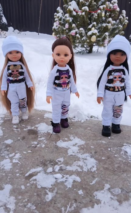 Паола Рейна одяг. Костюм для ляльки