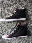 Nowe buty trampki kwiaty