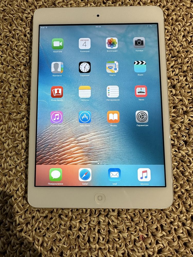 Ipad mini 16GB silver