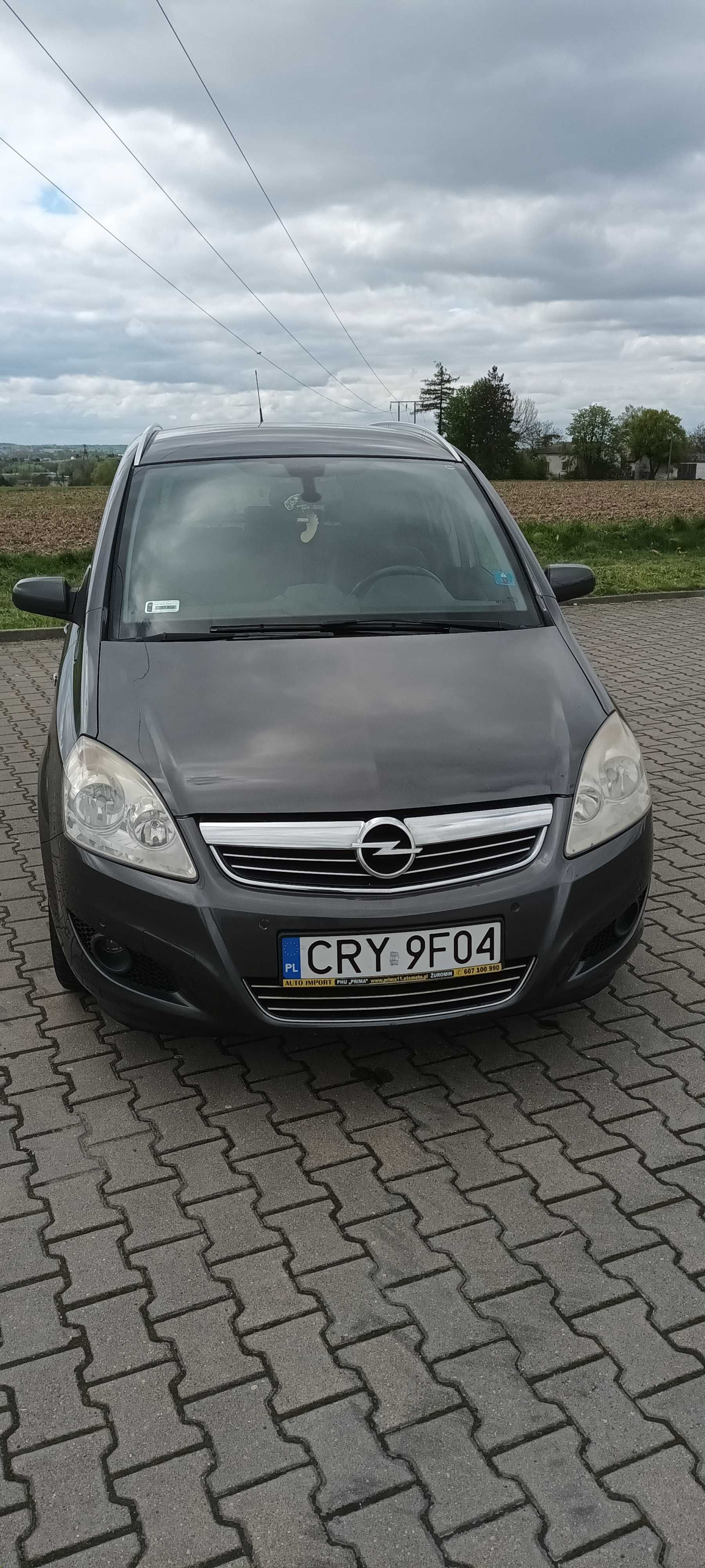 Opel Zafira-2009 r. 1.7 cdti 7 osobowy hak