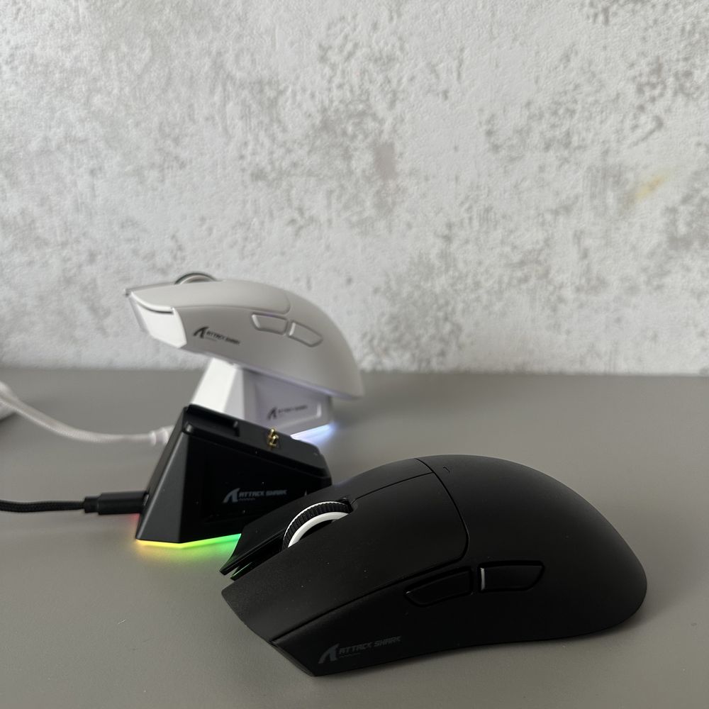 ‼️Безпровідна ігрова мишка attack shark X11  (2,4\Bluetooth\USB)‼️