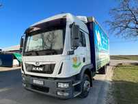 MAN TGM 12.290 | Firanka | 2 Łóżka | Euro 5