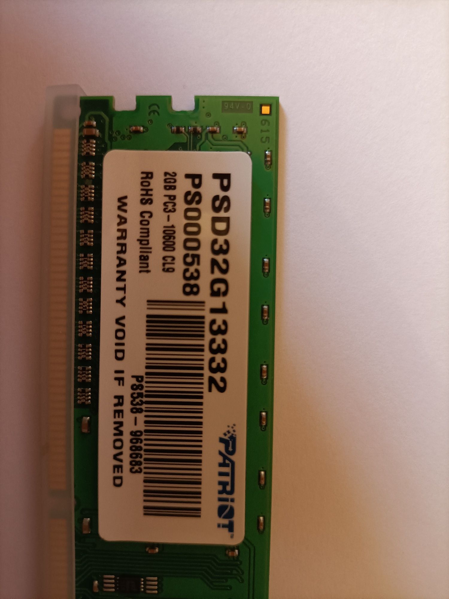 Pamięć RAM DDR3 2GB