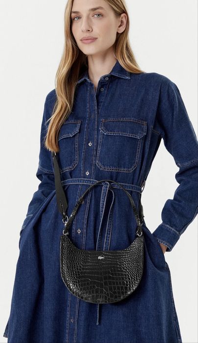 Сумка натуральна шкіра оригінал Lacoste